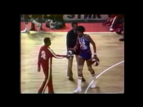 Julius Dr. J Erving Looks Back at the 1976 ABA Dunk Contest