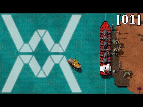 Прохождение Factorio: Freight Forwarding [01] - Остров