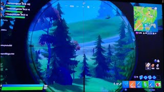 Sniping the Bots on Fortnite