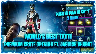 WORLD'S BEST TATTI DINO PARK SET PREMIUM CRATE OPENING FT. JAGDISH BHAGAT PUBG KI MA KI CH**T 3 BAAR