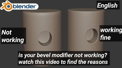 Bevel modifier is not working sometimes? watch this video to find the reasons#blendertutorial#3d