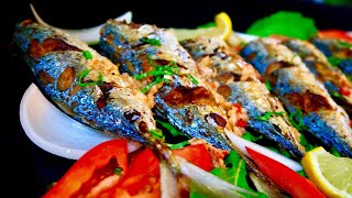 السمك المقلى المقرمش || سر القرمشة بدون دقيق ||  fish fry recipe || crispy mackerel