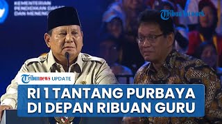 Download Lagu Prabowo Minta Maaf Baru Mampu Perbaiki 16 Ribu Sekolah, Janji Tambah Kuota \u0026 Tantang Menkeu Purbaya MP3