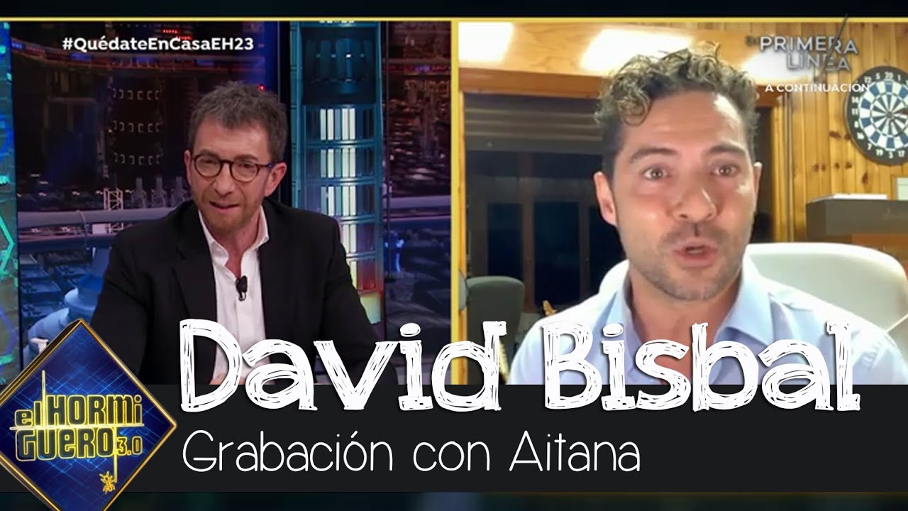 David Bisbal revela todos los detalles sobre la grabación de su tema junto a Aitana - El Hormiguero