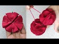 It&#39;s so Beautiful.Hand Making Latkan Flower design idea. Super Hand Embroidery Flower design trick