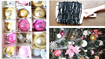 Организация хранения искусственной елки и новогодних украшений. 🎄🎉🔴