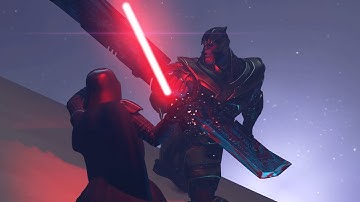 Kenobi Vader fights Endgame Thanos [Fight Animation] | Darth Vader from Obi-Wan Kenobi Series
