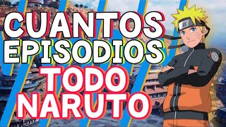 Cuántas TEMPORADAS tiene NARUTO🤔😨 [Orden para VER NARUTO😱]