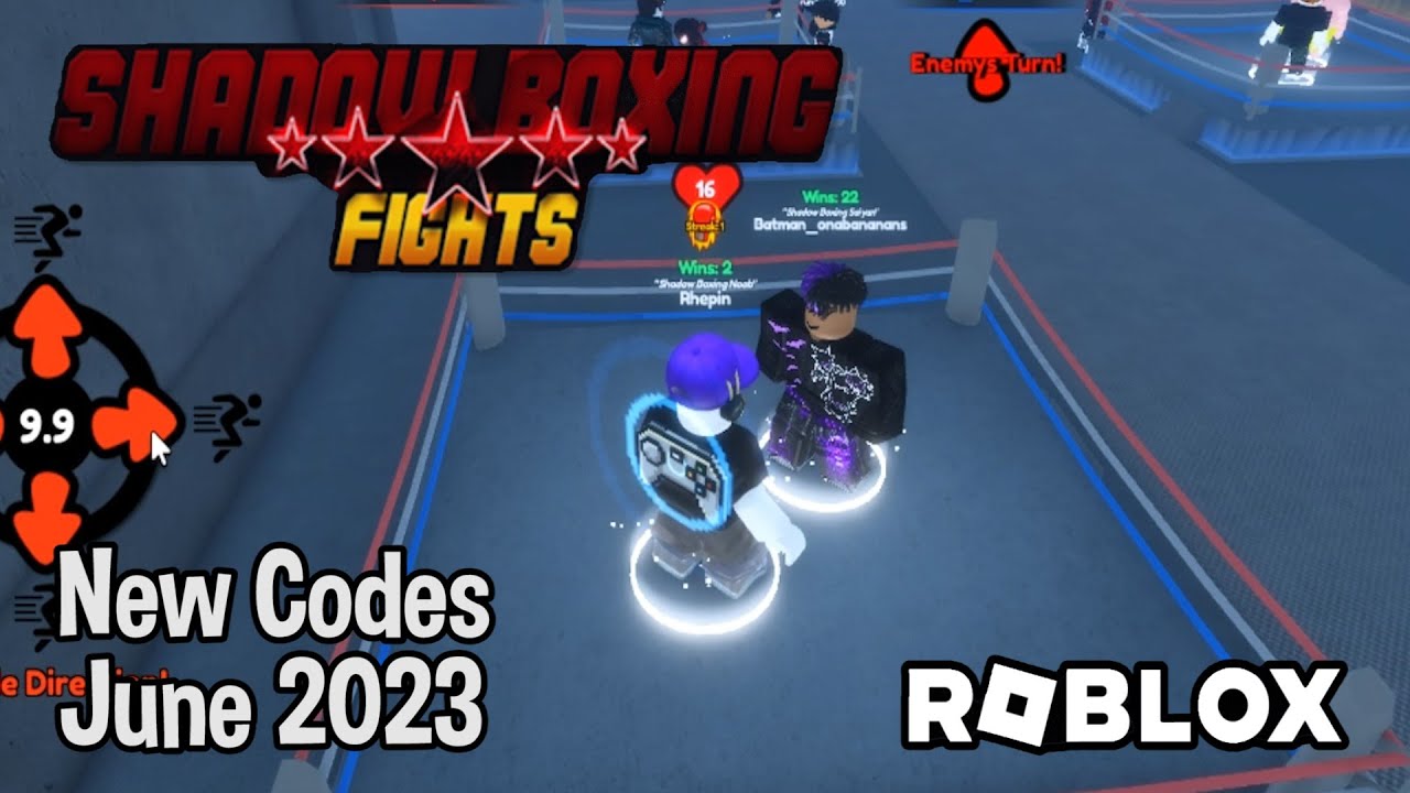 Shadow Boxing Fights Codes (June 2023) - Touch, Tap, Play
