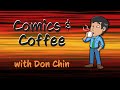 Comics  coffee show promo 41322 w don chin jake adams michael oden  sim pothier