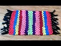 How to make rug, carpet, table mat, door mat, floor mat using old T-shirts