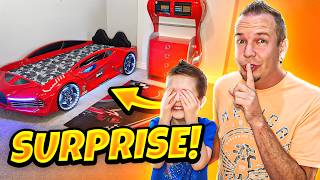 Surprising Our Son With a New Bedroom Makeover!!