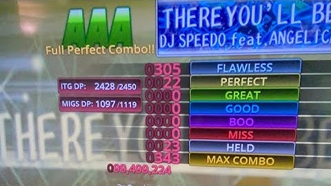 There You’ll Be - AAA - HARD 8 - Stepmania/DDR - L-tek EX Pro dance pad
