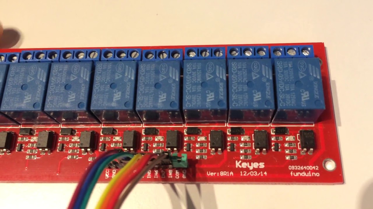 KEYES 8-Channel 5V Relay Module for Raspberry pi 3 [Gearbest]