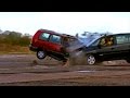 Head On People Carrier Crash Test #TBT - Fifth Gear