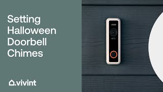Doorbell Camera: Custom Halloween Chimes