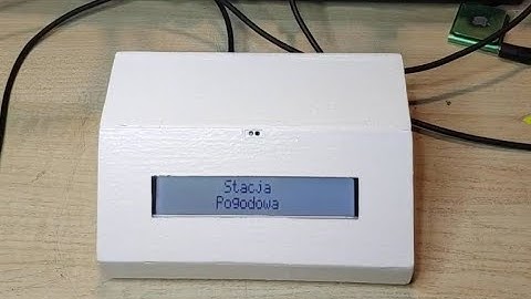 Stacja Pogodowa Atmega328p pu ARDUINO, PREZENTACJA
