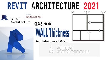 How to change wall thickness in revit| Revit 2021| revit in hindi full tutorials| Wall Thick| Lec#04