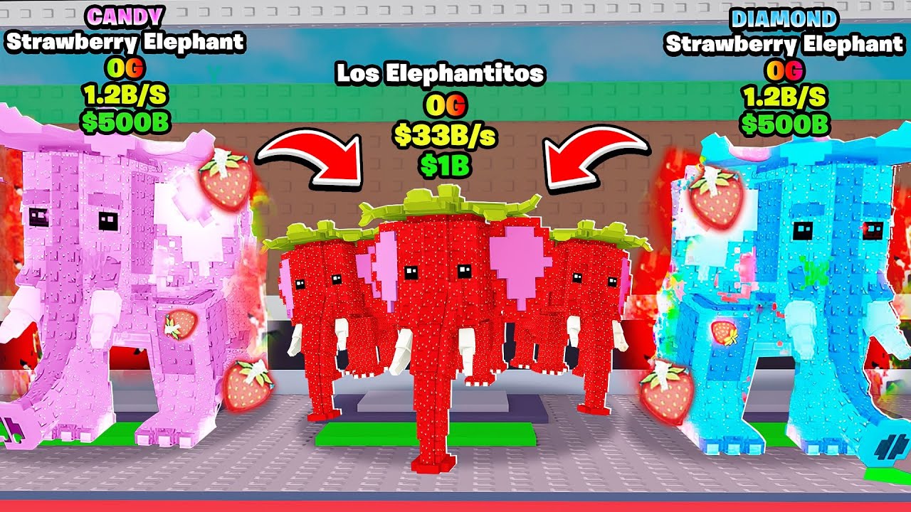 ich bekomme YING YANG STRAWBERRY ELEPHANT 2 WELTWEIT!