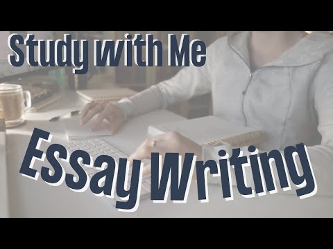 Night Time Essay Writing | Study with Me for Finals | Study Beats Lofi Tunes