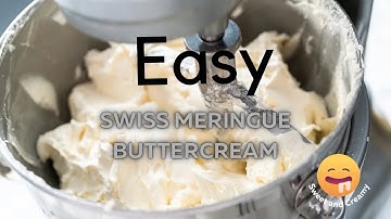 Easiest Swiss meringue Buttercream !! No thermometer