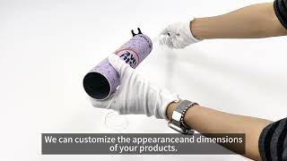 Serve sushi with flair – Hallpack’s sushi push pop canisters.