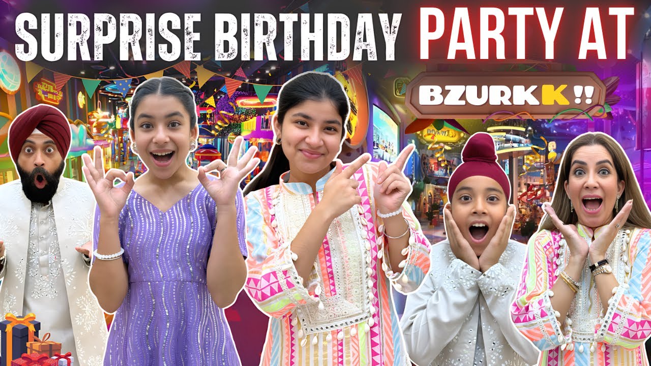 Surprise Birthday Party At @bzurkk_gaming  | RS 1313 VLOGS | Ramneek Singh 1313
