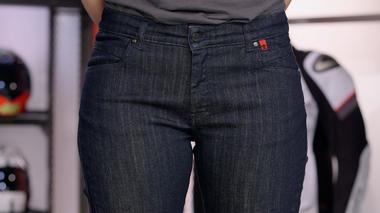 Dainese Women S Jessville Skinny Jeans Review At Revzilla Com Youtube