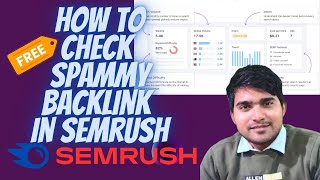 How to Check Spammy backlink in Semrush | Website Spam Backlink Checker | Semrush Tutorial in hindi