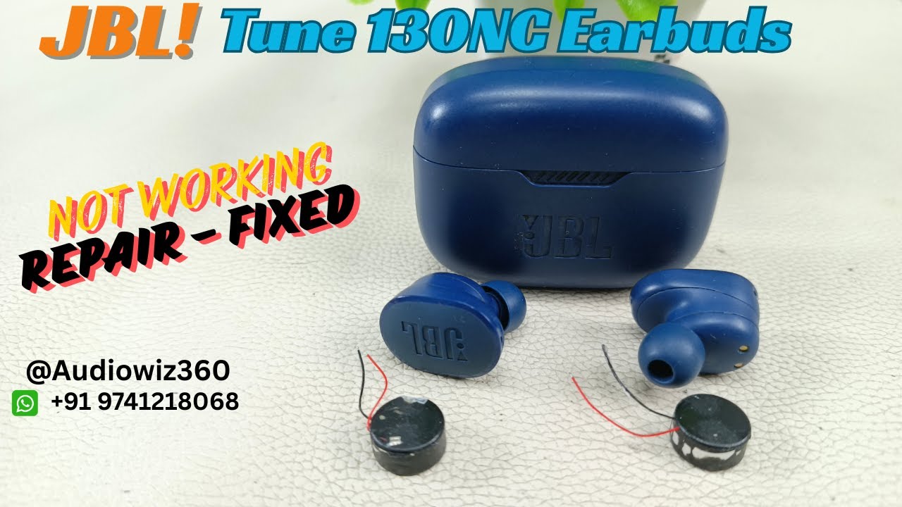 JBL Tune 130NC Earbuds | Not working fix | How to Replace the battery of Earbuds