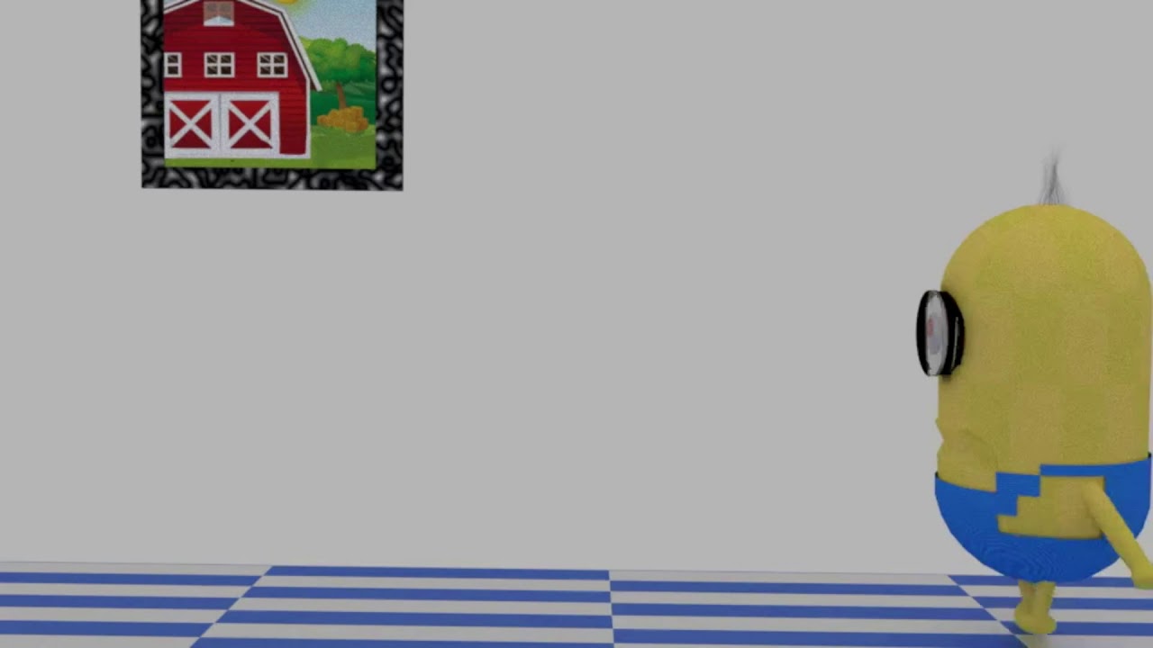 Minions plane crash _ 3D animation _ HD