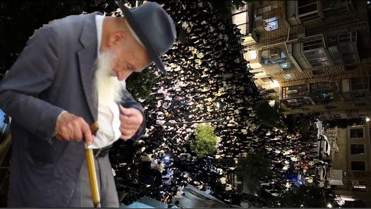 עצרת השבעה של עמוד העולם הסבא קדישא רבי שלום שמואלי זצוק"ל