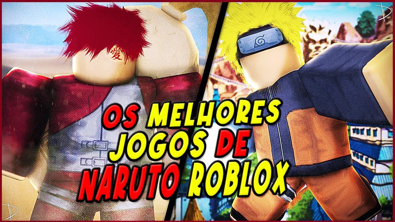 TOP 5 MELHORES JOGOS DO NARUTO PARA ROBLOX !! - BiliBili