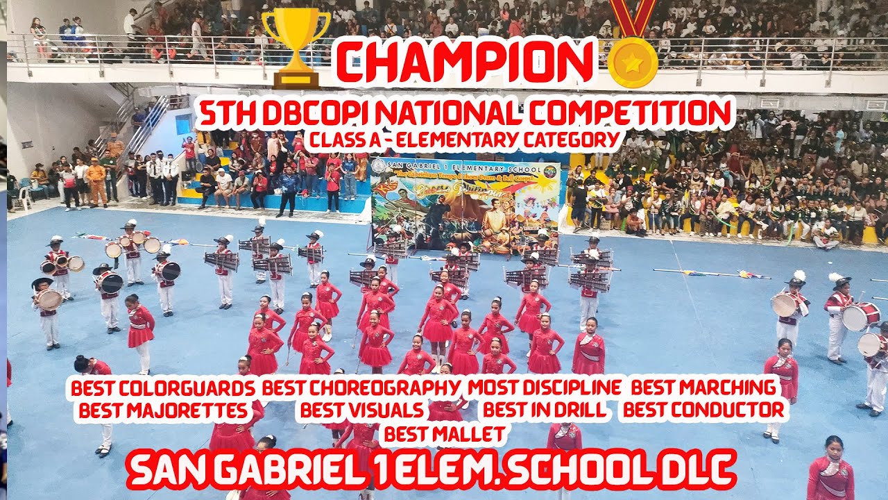 CHAMPION - San Gabriel 1 Elementary School DLC GMA Cavite | DBCOPI 5th National Competition