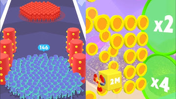 Count Master Vs Happy Cubes 2048| Android ios | All Levels