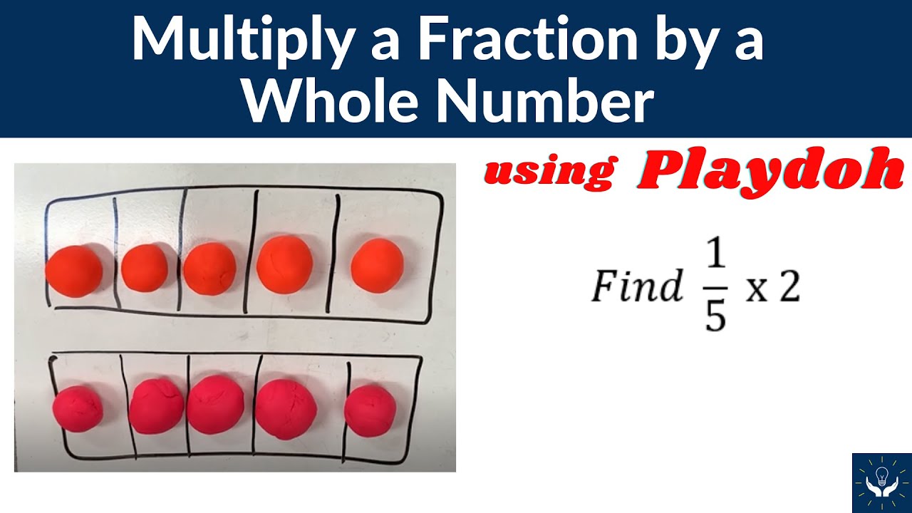 Make Fractions with Play Dough!