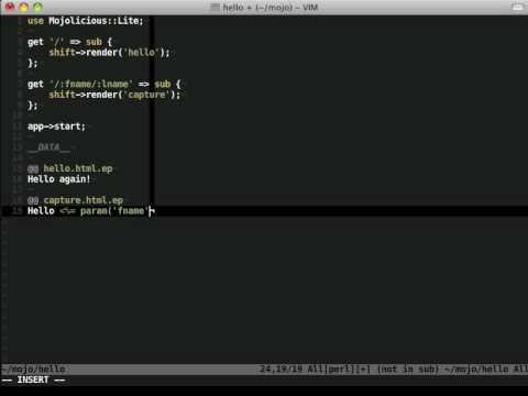 Mojocast #1: Fun with clouds! - Create your first Mojolicious web app