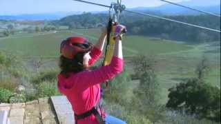 Zipline adventure high above gorgeous landscapes. the first zip is
highest and fastest. go with http://glamorousbite.com on this awesome
ziplining tour f...