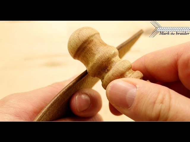 Woodturning a Leather burnishing Tool 