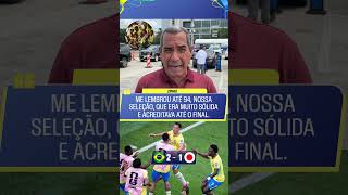 ZINHO SOBRE A CLASSIFICAÇÃO DO BRASIL CONTRA O JAPÃO NO 'APAGAR DAS LUZES' #shorts