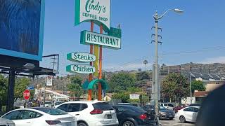 Los Angeles, Eagle Rock. Cindy's restaurant. Здесь был снят известный видео клип Д.Тимберлейка