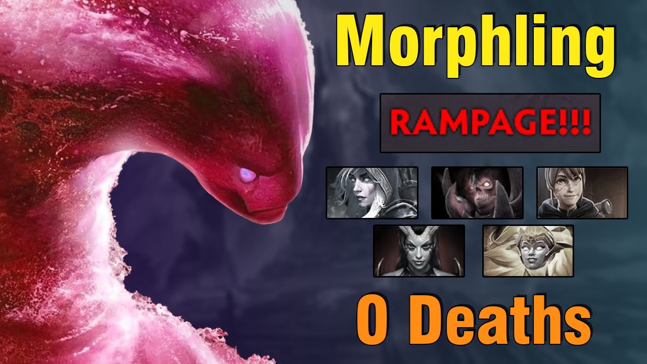 Godlike Morphling: 0 Deaths & Untouchable | 7.37d dota 2 - YouTube
