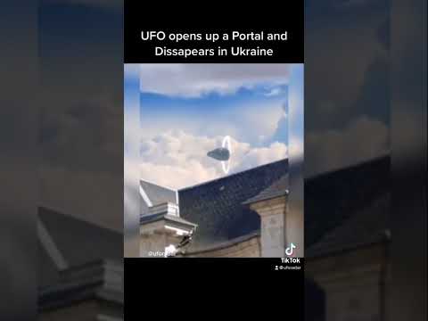 UAP - UFO Opens a Portal