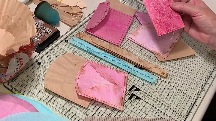 Tutorial - Coffee Filter Pockets & Ephemera