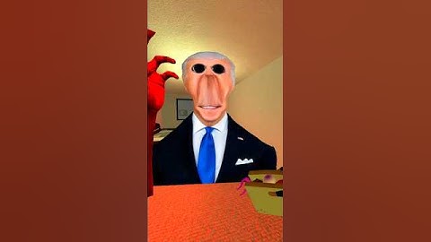 Scary Heads Termina And Joe Biden Chasing in Liminal Hotel Nextbots Gmod