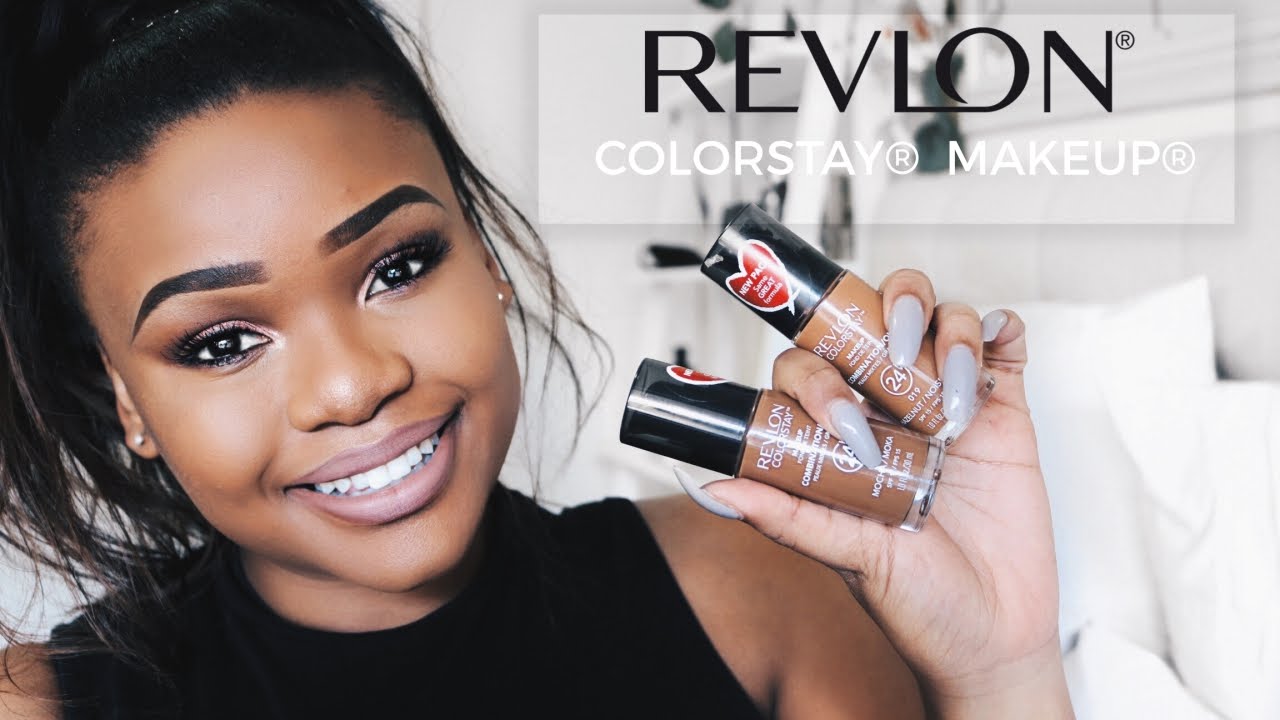 Revlon ColorStay Makeup Unboxing Tutorial Review Cynthia
