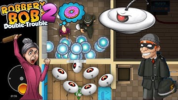 Robbery Bob 2 - Old Lady Suit vs Agent Bob Suit New Funny Game Ep 11