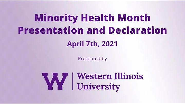 Western Illinois University Minority Health Month ...