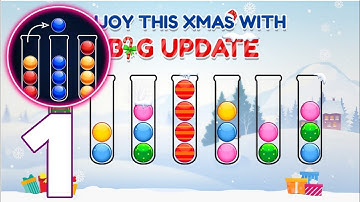 Ball Sort: Jogos De Cores - Gameplay Walkthrough Part 1 - Tutorial (iOS, Android)