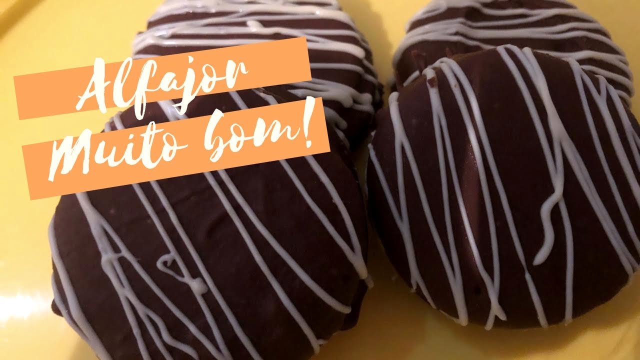 RECEITA DE ALFAJOR MUITO GOSTOSO!